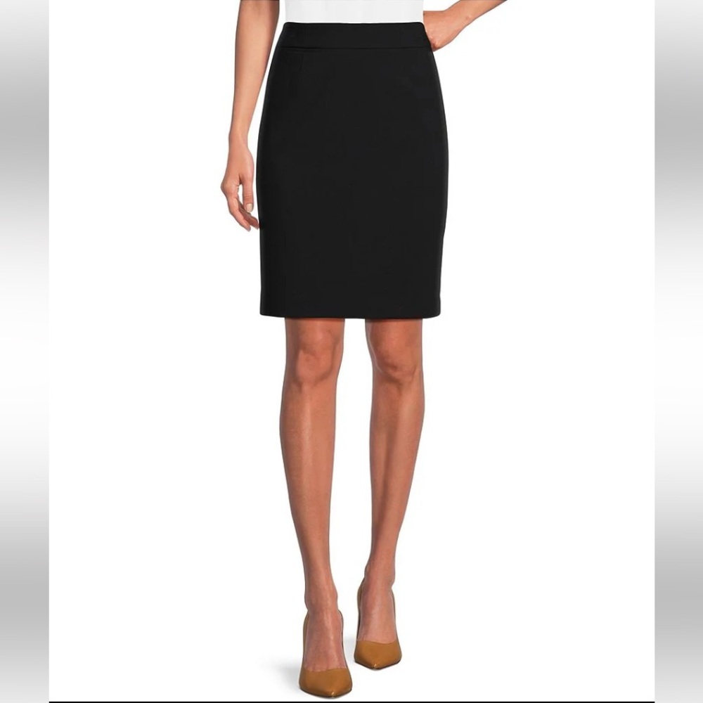 Halogen Business Classic Black Pencil Skirt